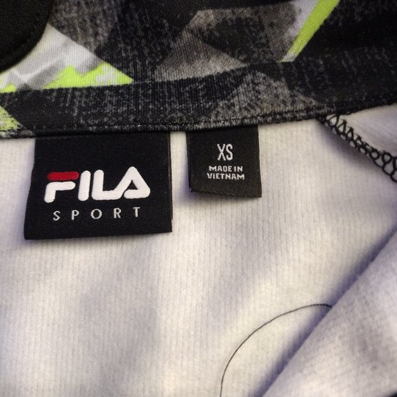 Fila 1/4 Zip Pullover Workout Running Top Size XS - Picture 4 of 4